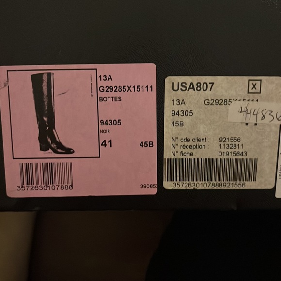 Brown leather Chanel boots size 41 (US10) - Picture 5 of 6